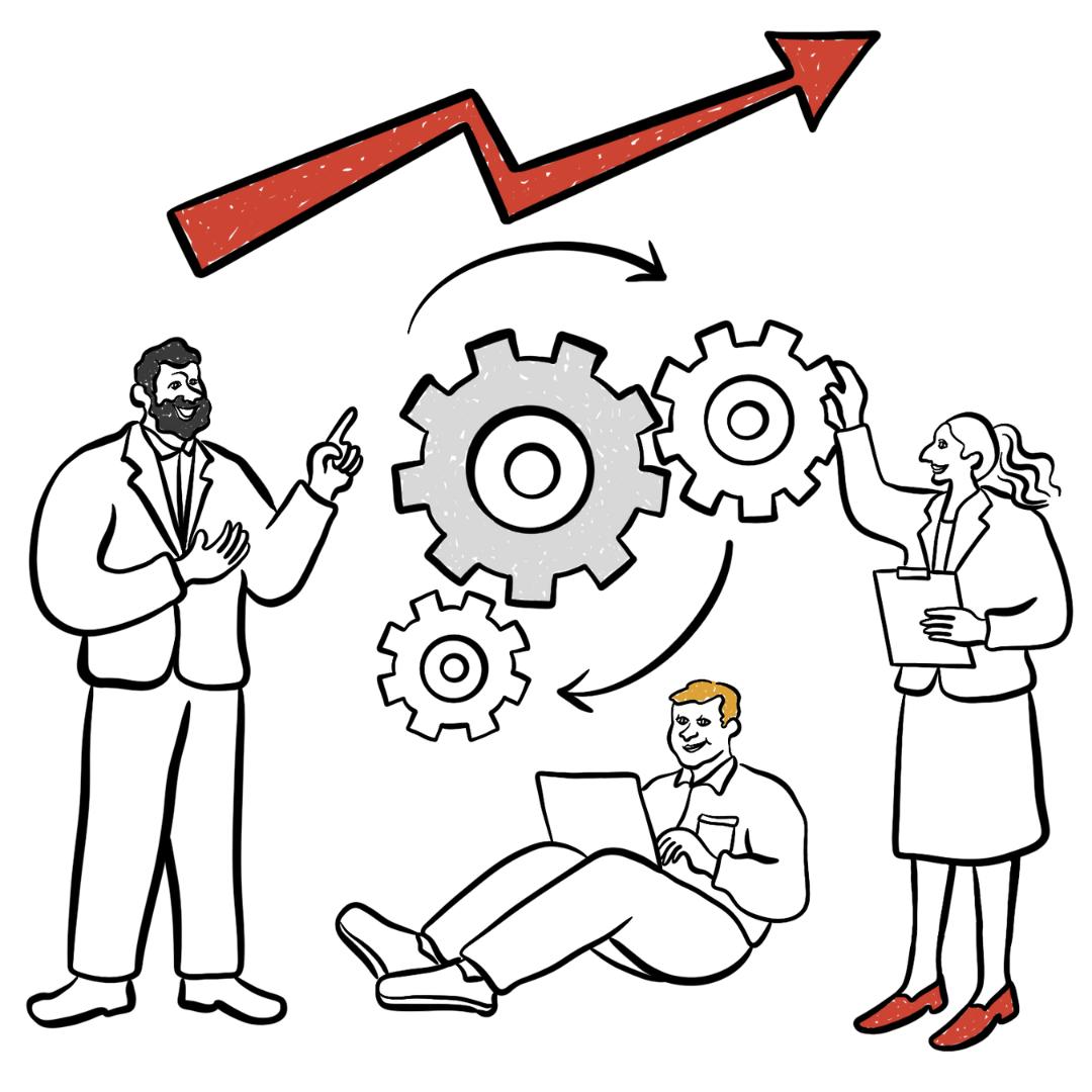 DX活用で仕組身を構築・マーケティングと営業活動を自動化・効率化